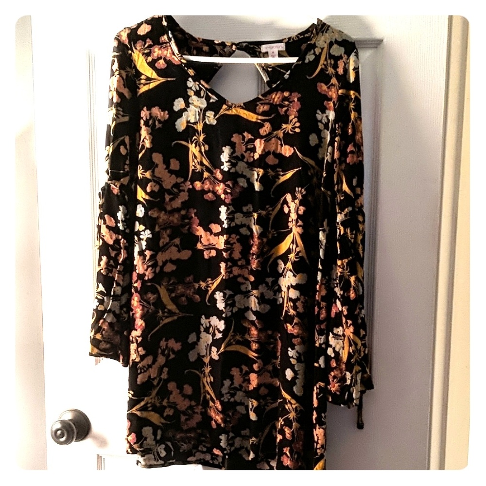 Flowy Floral Mini Dress